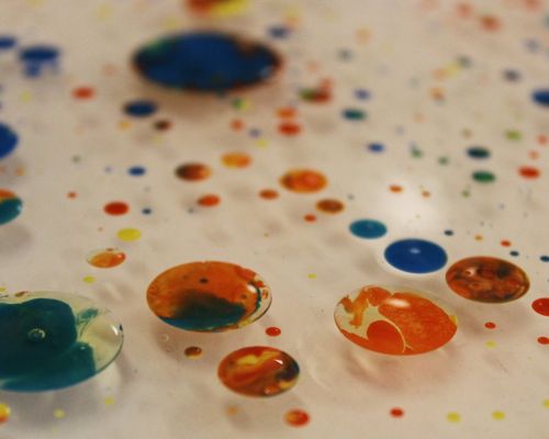 Malba na vodní hladině 01